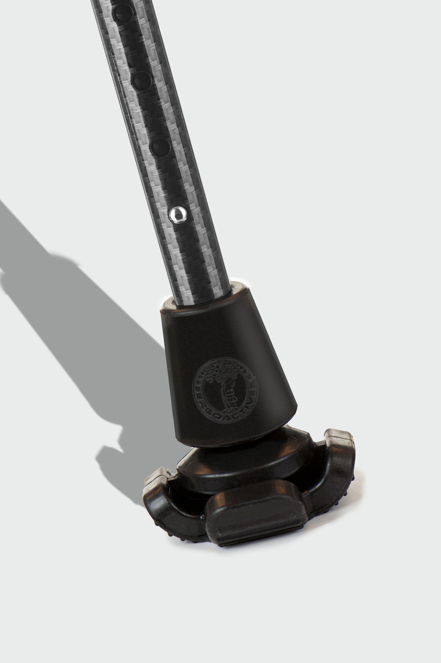 Ergocane 2G Real Carbon Fiber, Black Python