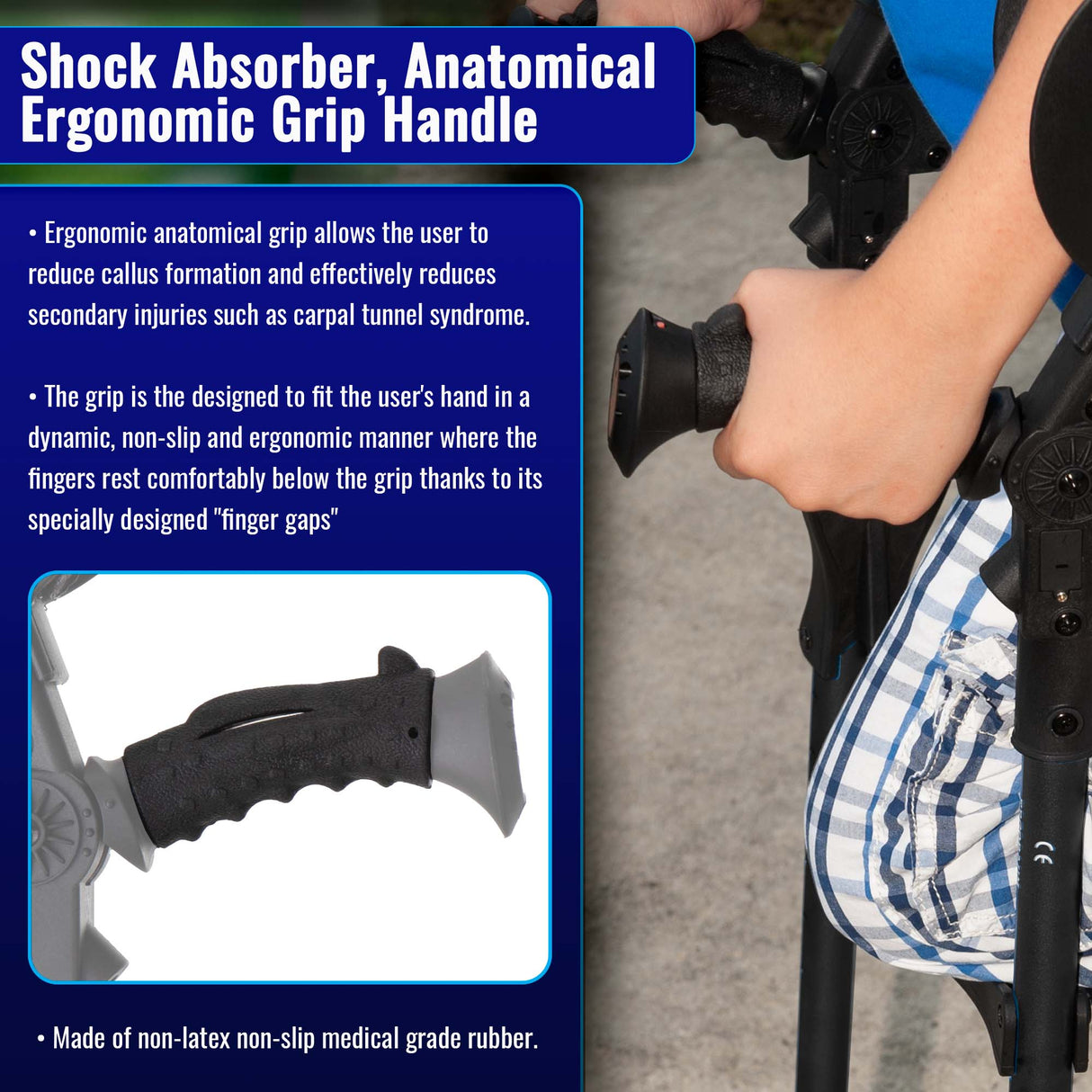 Ergobaum Junior Forearm Crutches