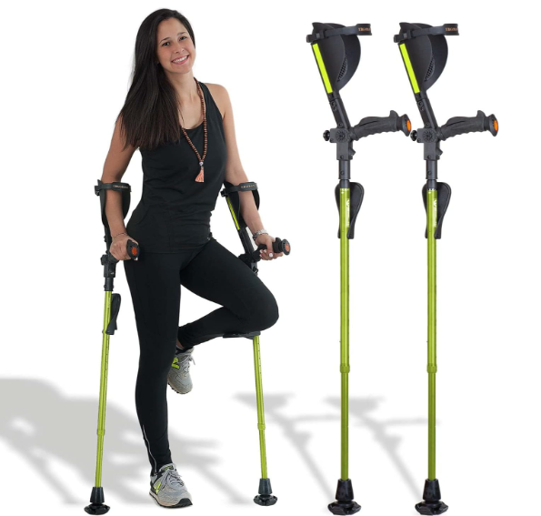 7G Ergobaum Adult Forearm Crutches
