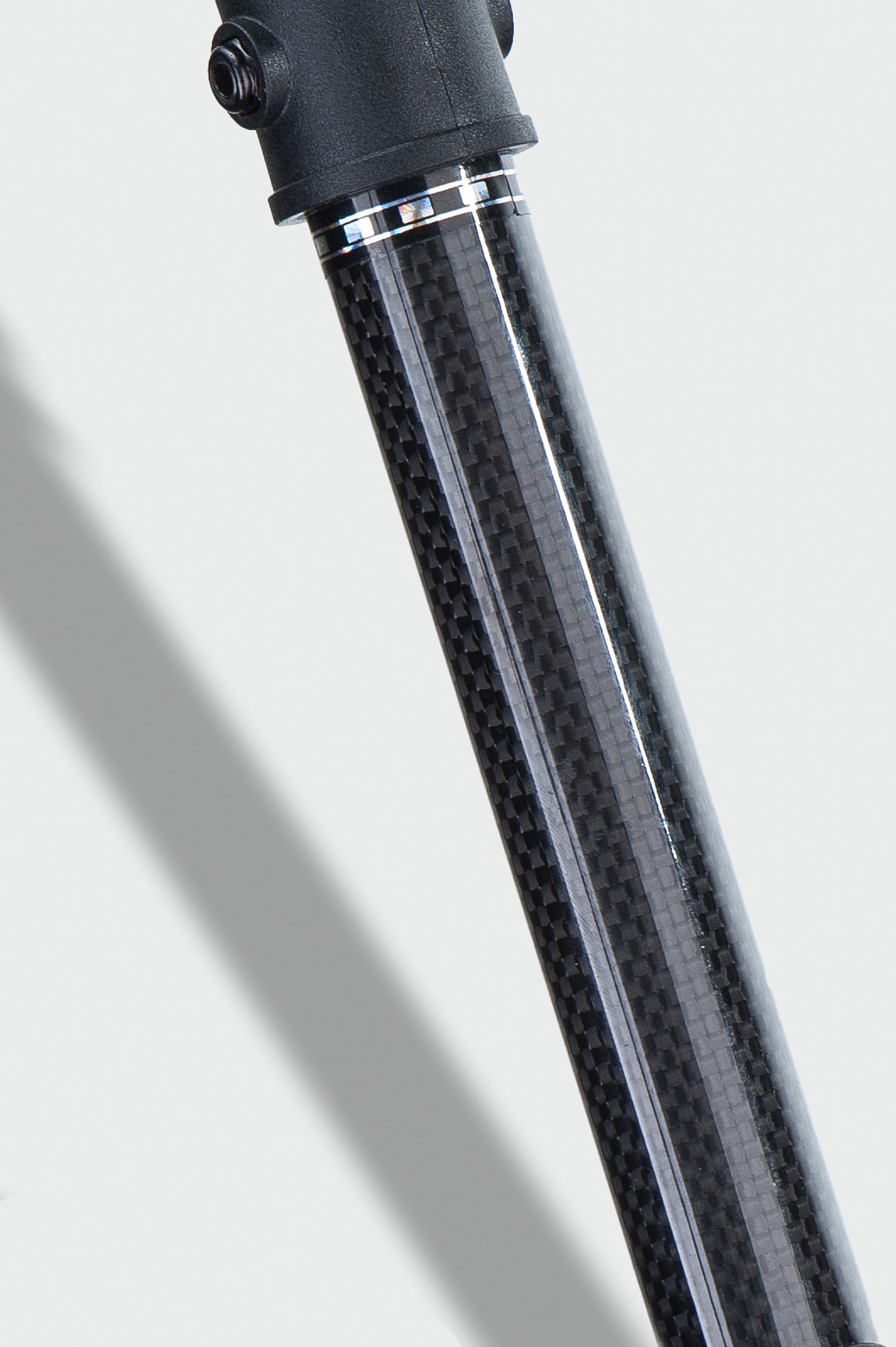 Ergobaum Carbon Fiber Black Mamba Adult Crutch