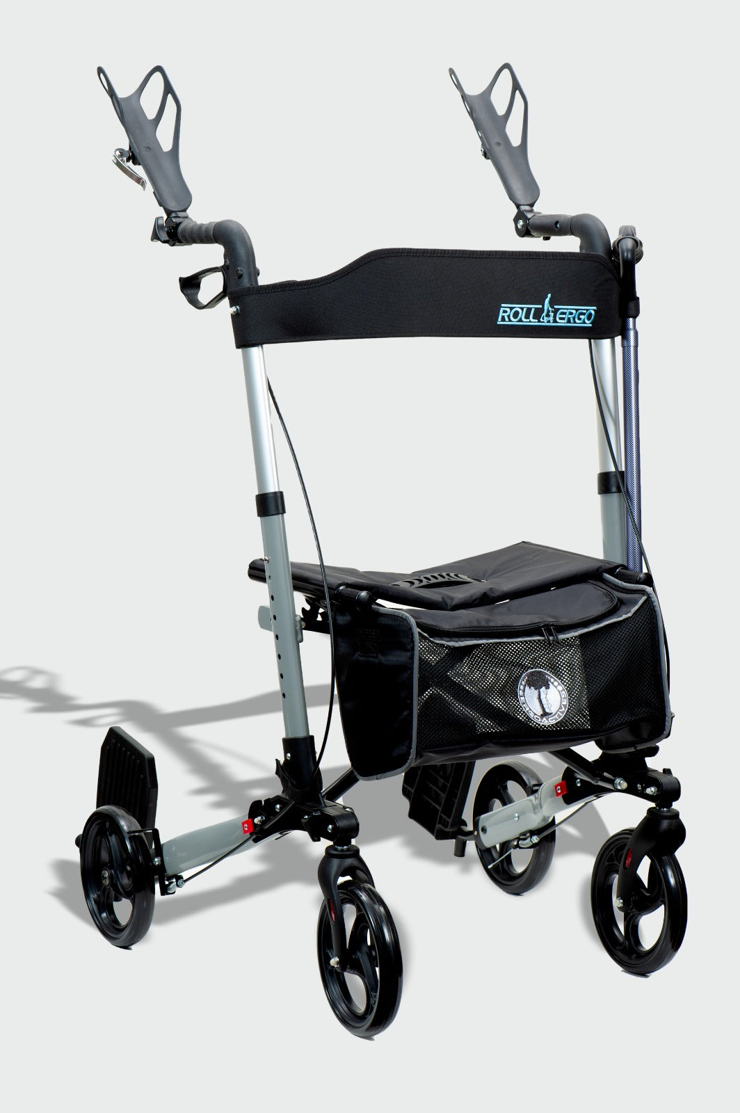 Roller-Go Double Foldable Walker With Forearm Support