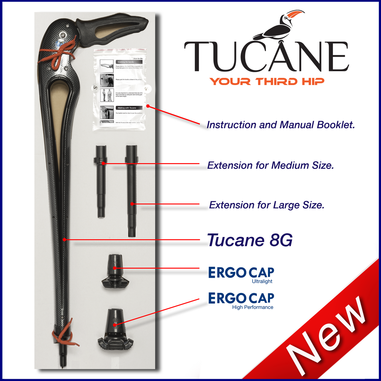 Cane Tucane Tray With All Elements