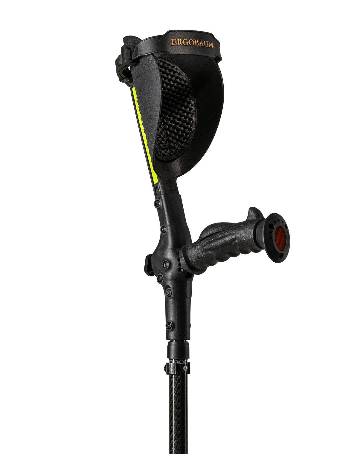 Ergobaum XG Black Mamba Ultralight Carbon Fiber Forearm Crutches