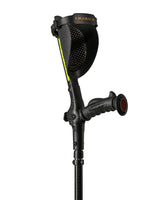 Ergobaum XG Black Mamba Ultralight Carbon Fiber Forearm Crutches