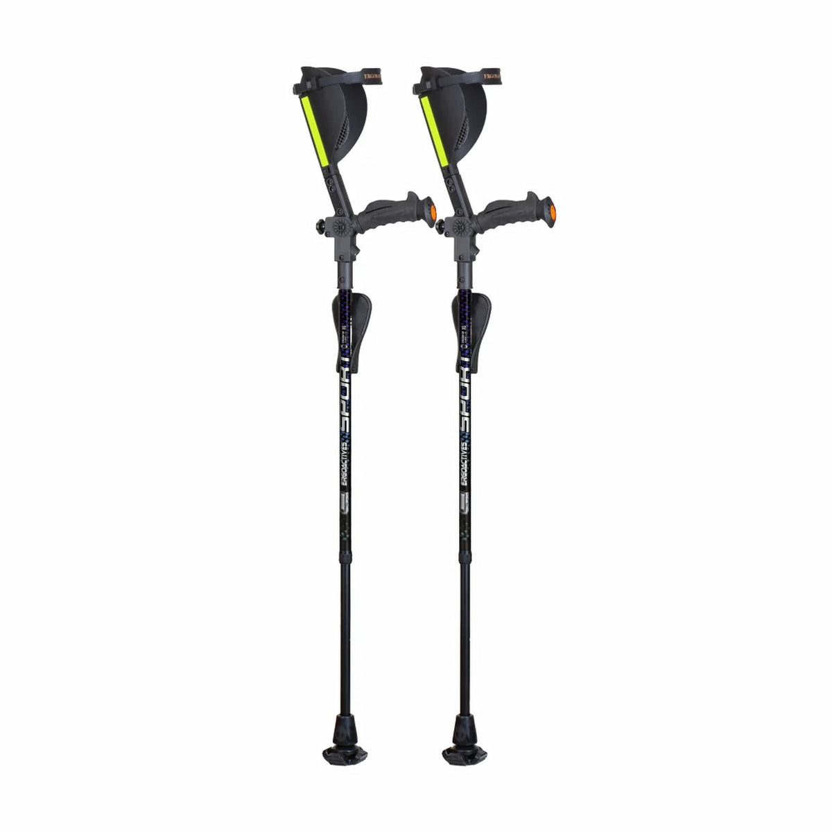 7G Ergobaum Adult Forearm Crutches (1 Pair)