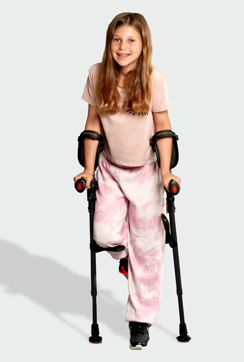 Ergobaum Junior Forearm Crutches (Pair)