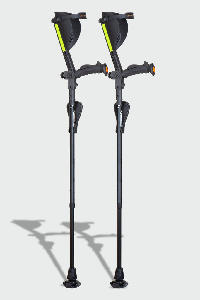 7G Ergobaum Adult Forearm Crutches (Pair)