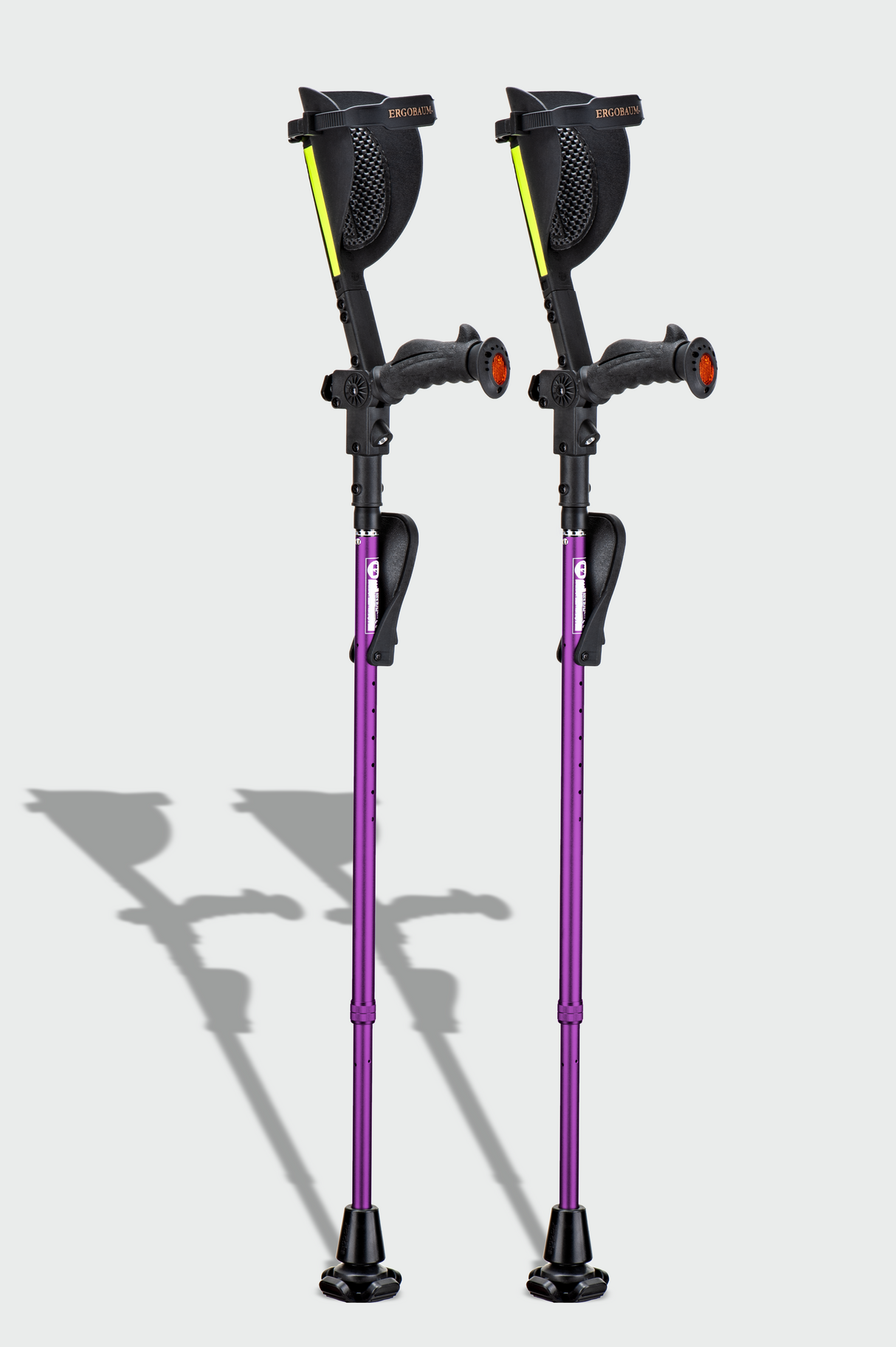 7G Ergobaum Adult Forearm Crutches (Pair)