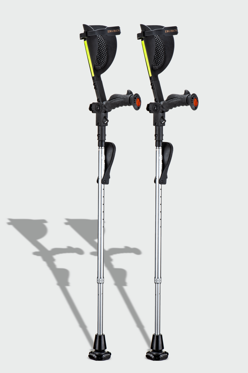 7G Ergobaum Adult Forearm Crutches (Pair)