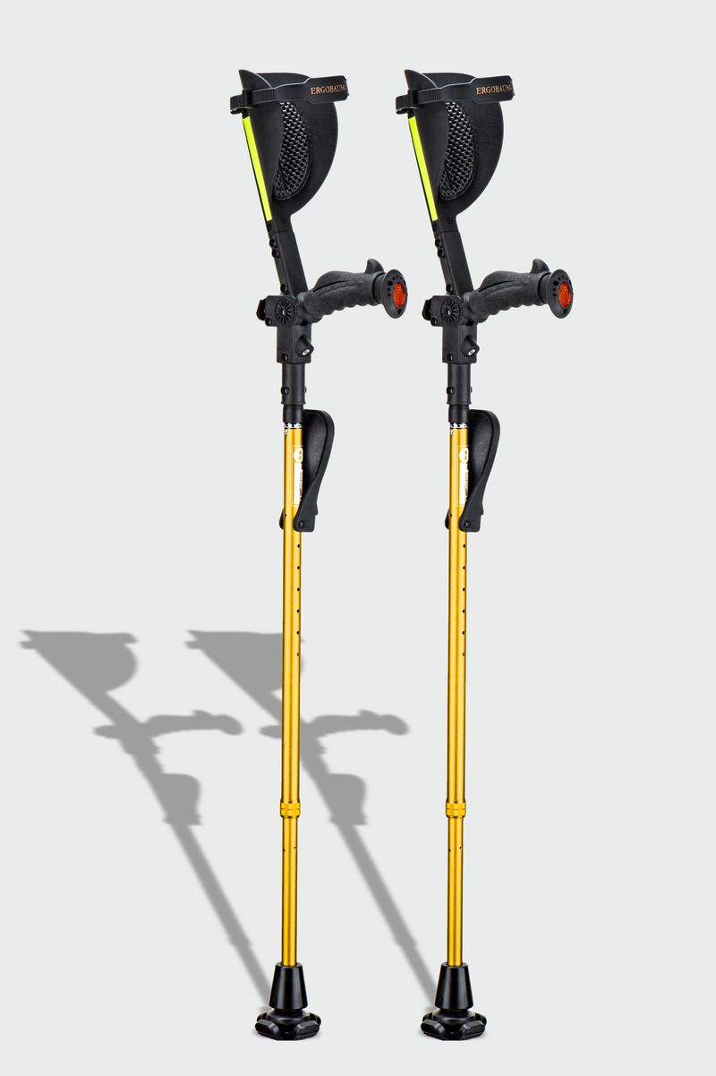 7G Ergobaum Adult Forearm Crutches (Pair)
