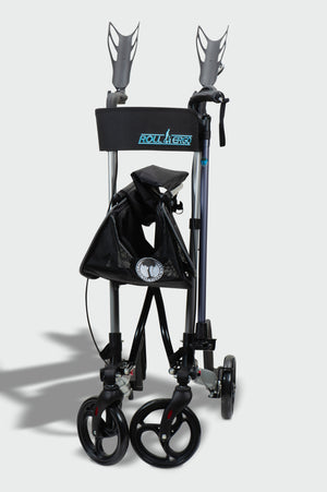 Roller-Go Double Foldable Walker With Forearm Support
