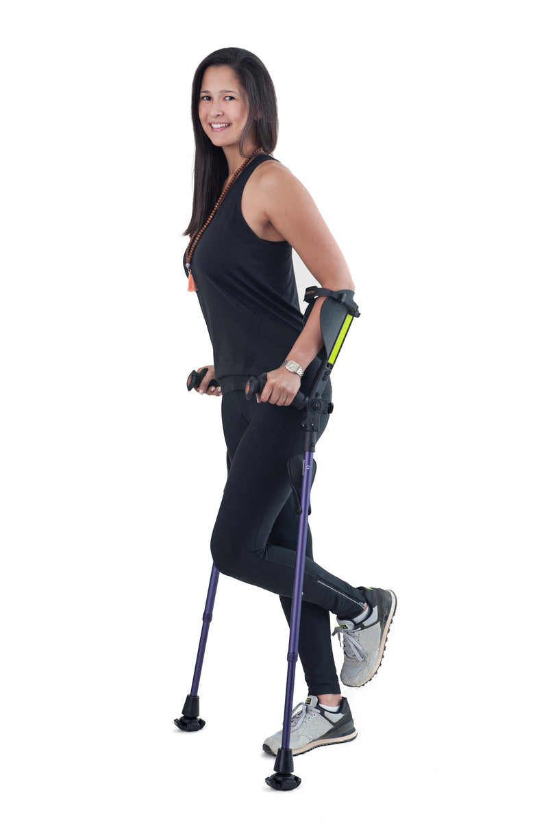 7G Ergobaum Adult Forearm Crutches (Pair)