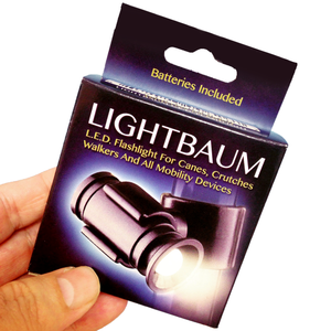 Flashlight For Cruches and Canes - LightBaum