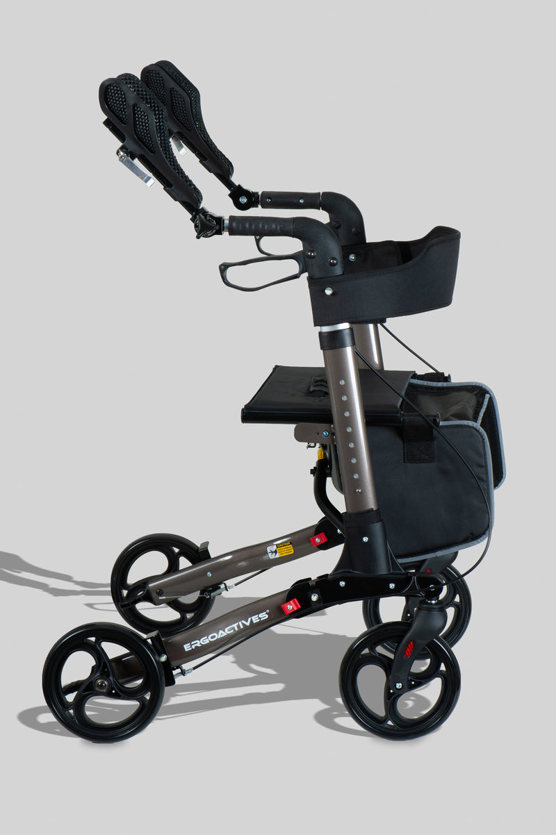 Roller-Go Double Foldable Walker With Forearm Support